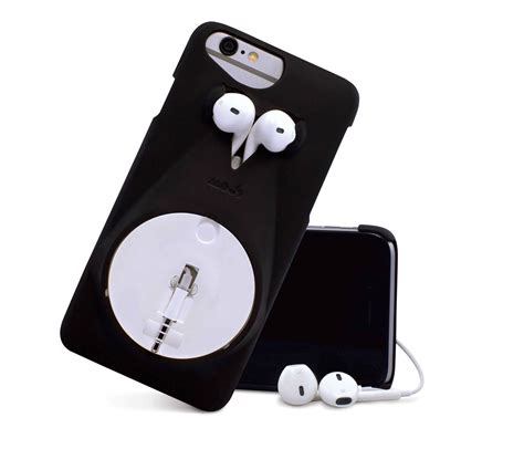 phone case that holds earbuds.